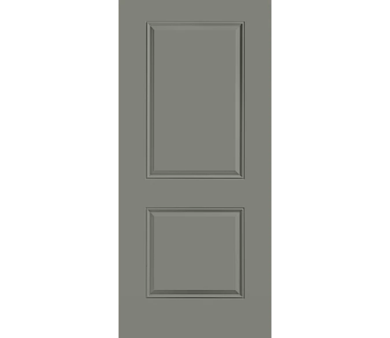 Monterey 2 Panel Square Steel Entry Door